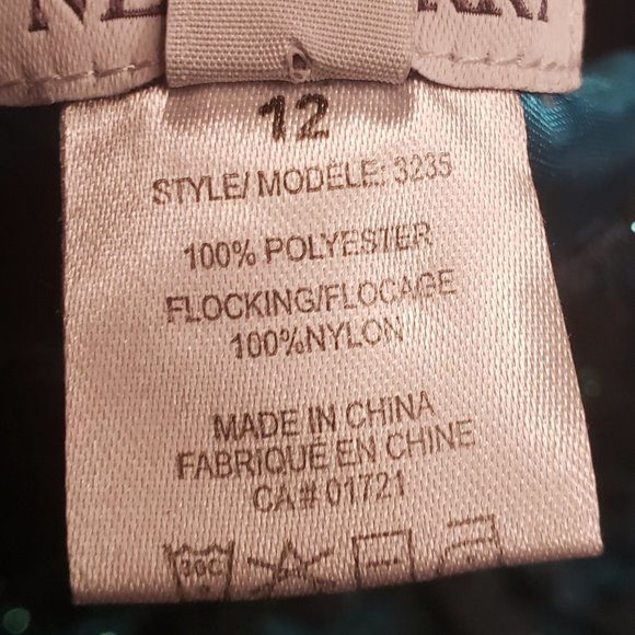 SOLD Small Polka-dot Turquoise Dress for Girls - Picture 2 of 5